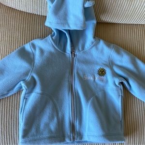 Cold weather is coming and these brand new fleece hooded jackets are perfect